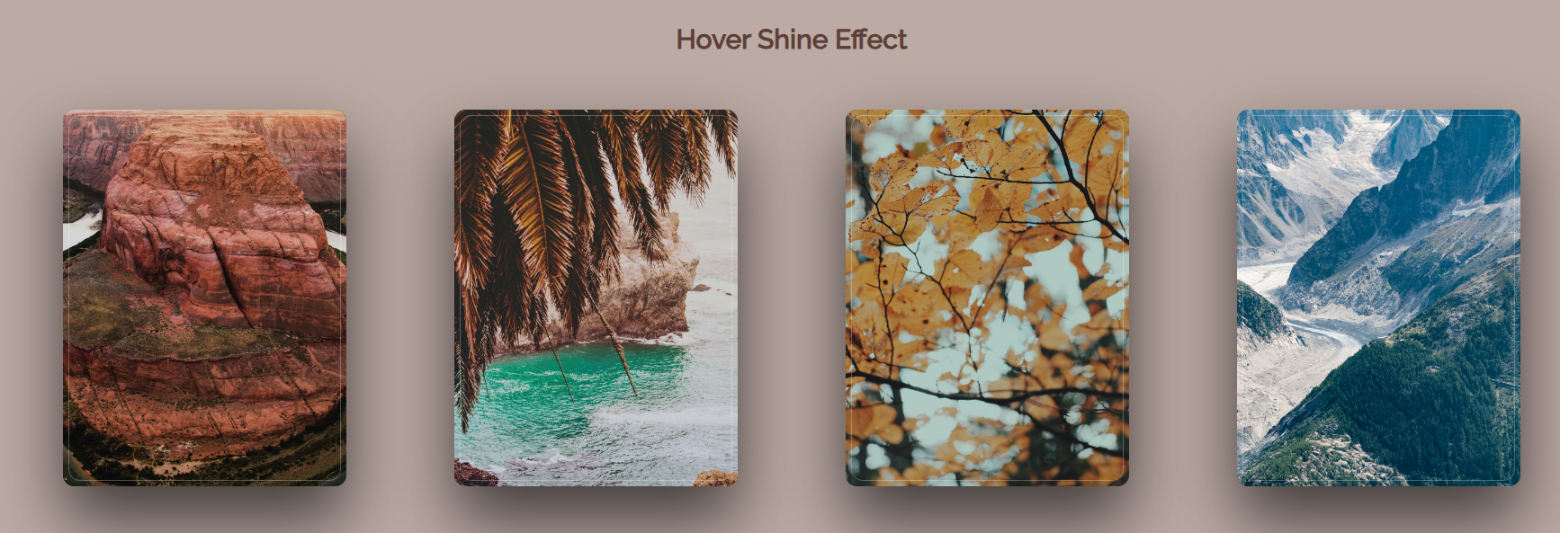 Hover Shine Effect preview
